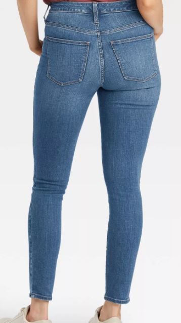 Photo 2 of Women's High-Rise Skinny Jeans - Universal Thread 14 Long