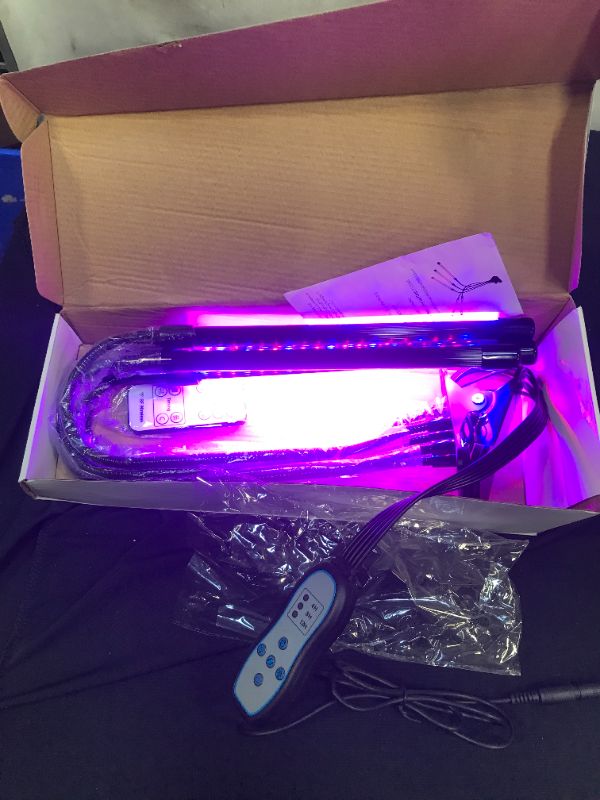 Photo 1 of Avcoln 5 Head Grow Light, for Indoor Plants with Red Blue Spectrum, 10 Dimmable Brightness, 4/8/12H Timer, 3 Switch Modes, Adjustable Gooseneck, Suitable for Various Plant Growth
