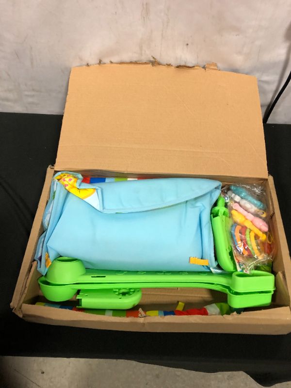 Photo 1 of Baby Gym Baby Play Mat, Kick and Play Piano Gym with 5 Infant Learning Sensory Baby Toys, Musical Toys As Boy & Girl Gifts for Newborn