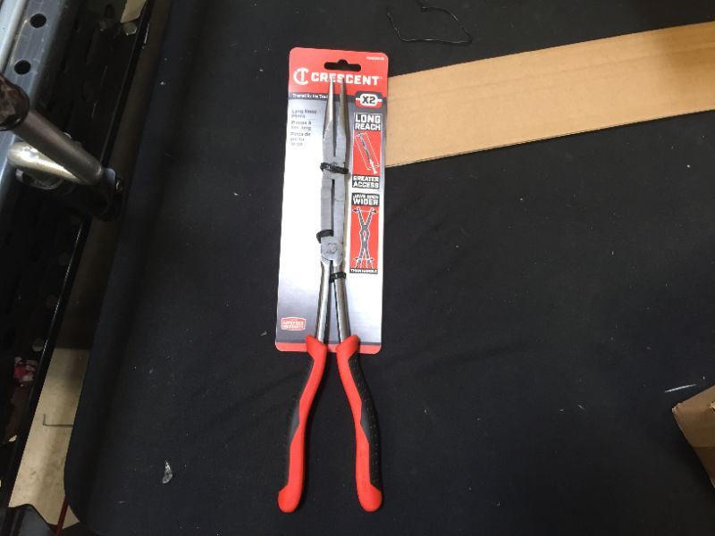 Photo 1 of 13 in. X2 Long Reach Pliers 2 pack 
