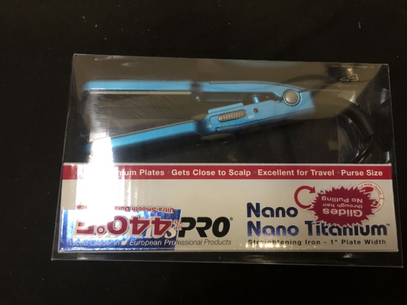 Photo 2 of ($39.99 Value) BaBylissPro Nano Titanium Spring Curling Iron , 1"
