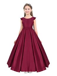 Photo 1 of iEFiEL Girls Halter Lace Chiffon Flower Wedding Bridesmaid Dress Junior Ball Gown Formal Party Pageant Maxi Dress (16)
