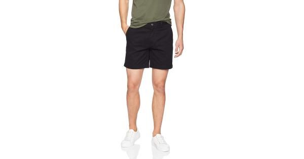 Photo 1 of Essentials Men's Slim-Fit 7" Short, Black, 33
