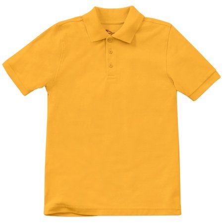 Photo 1 of Classroom School Uniform Preschool Unisex Short Sleeve Pique Polo, 2T, Gold
