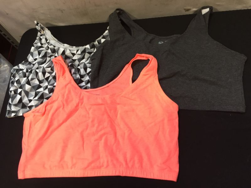 Photo 1 of Women's 3pk Multicolor Sleeveless Tops