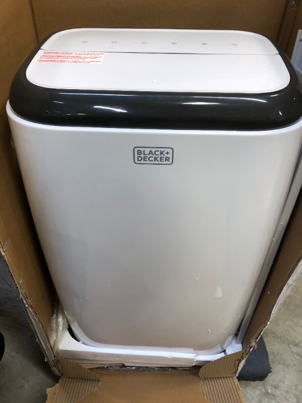 Photo 1 of BLACK+DECKER BPP05WTB Portable Air Conditioner with Remote Control, 5,000 BTU SACC/CEC (8,000 BTU ASHRAE), White