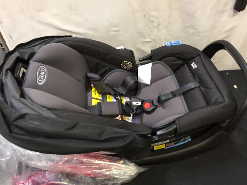 Photo 2 of Graco SnugRide SnugFit 35 Infant Car Seat with Anti-Rebound Bar - Gotham