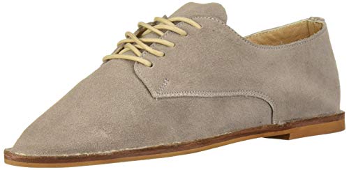 Photo 1 of KAANAS Women's FIANO LACE-up Oxford Flat Shoe, Cement, 10 Regular US