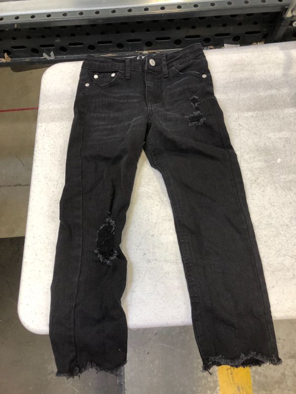 Photo 1 of Art Class Jeans Girls Size 6 Black Distressed