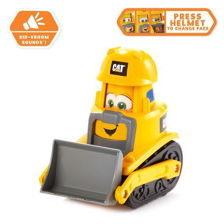 Photo 1 of Cat Junior Crew Cat Junior Crew Construction Pals Bulldozer Yellow AND Disney Princess Doll - Skirt Surprise Tiana


