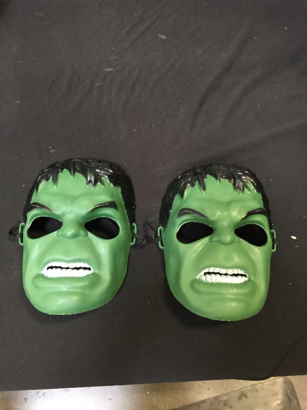 Photo 2 of Hulk Mask Halloween Party mask, Super hero Mask (2pcs)