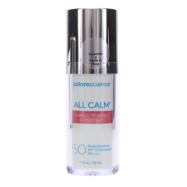 Photo 1 of Colorescience All Calm Clinical Redness Corrector Spf 50, 1 Fl Oz