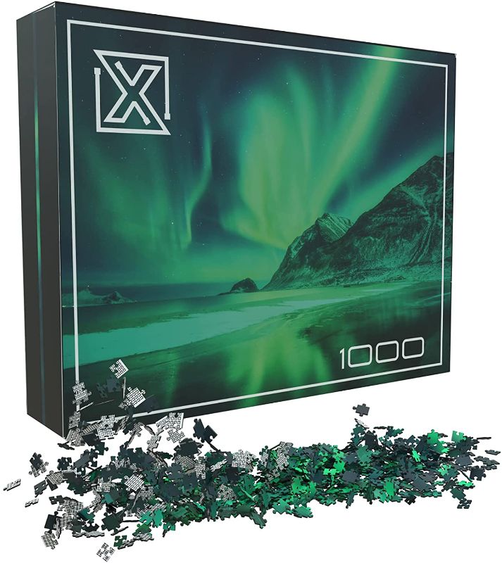 Photo 1 of XEULA : Aurora 1000 Piece Puzzle – Jigsaw Puzzles for Adults and Children – Challenging and Stimulating Puzzle Game – Jigsaw Puzzle for IQ Boost – 1000 Piece Puzzles for Adults