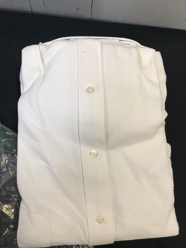 Photo 2 of mens white button up size in picture 