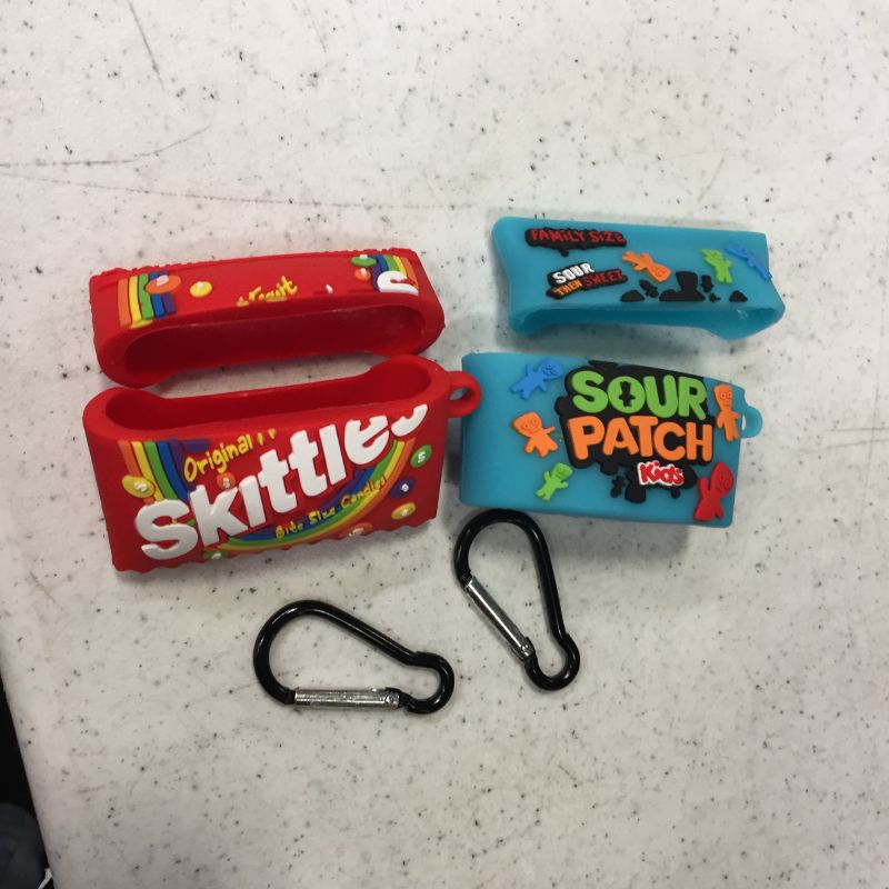 Photo 1 of AIR POD pro CASES SKITTLES SOUR PATCH 2 PACK