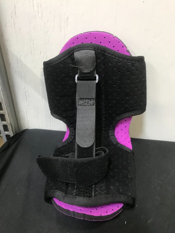 Photo 1 of Chanarily Plantar Fasciitis Night Splint, Adjustable Brace Foot Drop Orthotic Brace, Effective Relief from Plantar Fasciitis pain, Achilles Tendonitis and Arch Foot Pain
