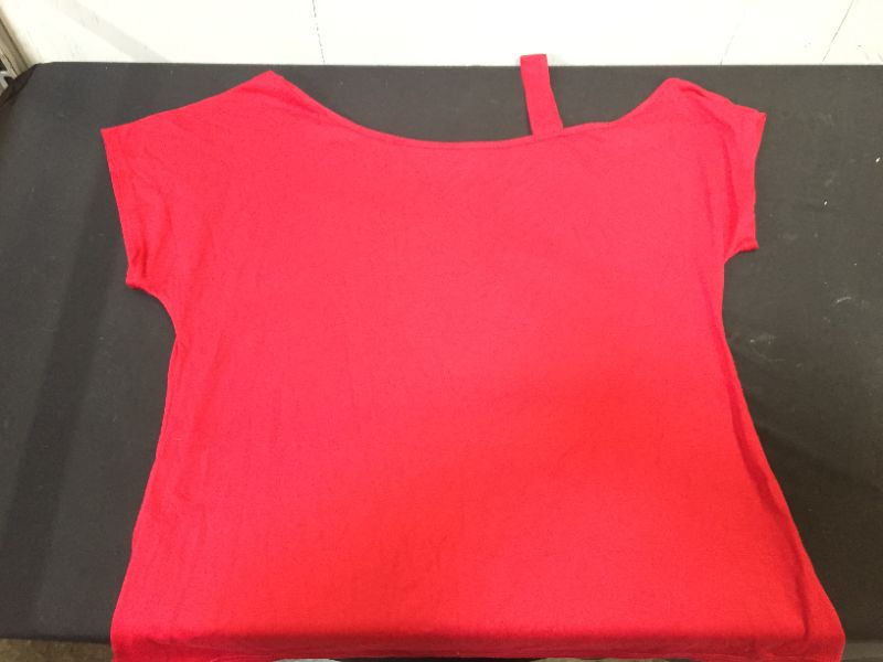 Photo 1 of WOMEN'S LARGE RED BLOUSE
