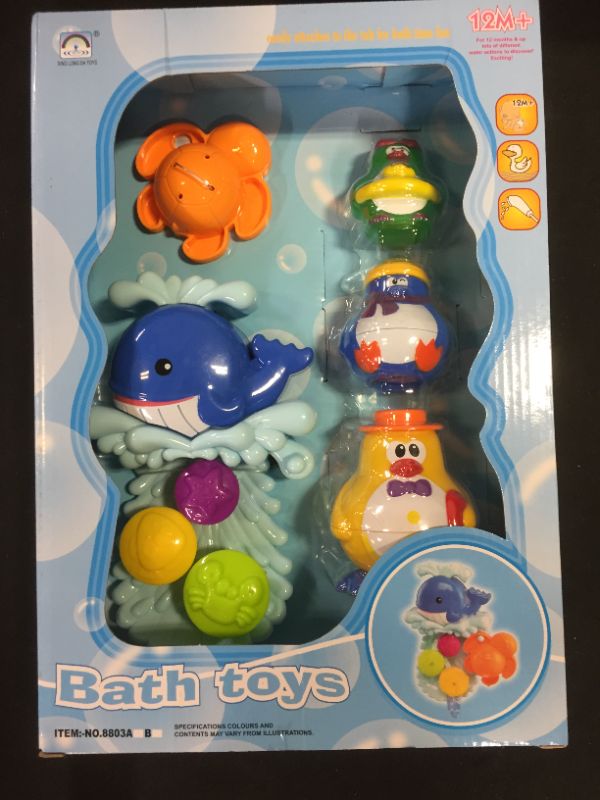 Photo 1 of CHILDRENS BATH TOYS 6PC