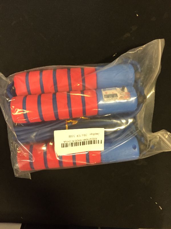 Photo 1 of 2 pack red and blue jump rope