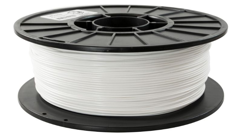 Photo 1 of petg 1.75mm white filament for 3d printer