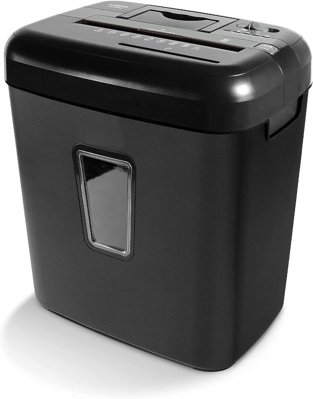 Photo 1 of Aurora AU808MA High-Security 8-Sheet Micro-Cut Paper, CD/DVD and Credit Card Paper Shredder
