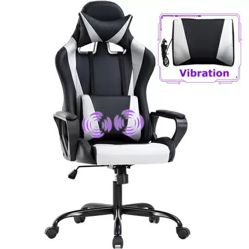 Photo 1 of Gaming Chair Office Chair Racing Chair with Lumbar Support Arms Headrest