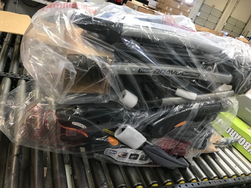 Photo 3 of Chicco Bravo Trio Travel System with Full Size Stroller, Convertible Frame Stroller, One-Hand Compact Fold, Extendable Canopy and KeyFit 30 Infant Car Seat, Nottingham
FACTORY SEALED