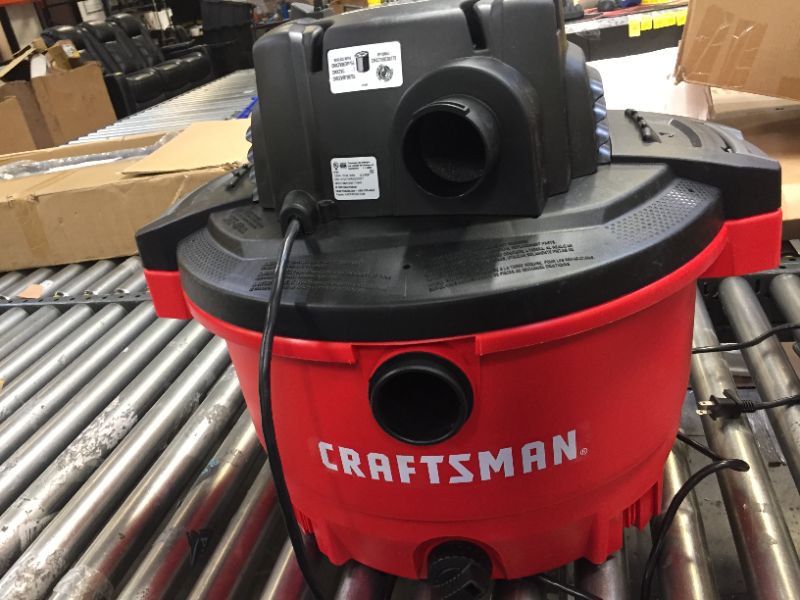 Photo 2 of Craftsman Cmxevbe17594 Corded Wet/Dry Vacuum, 12 gal.