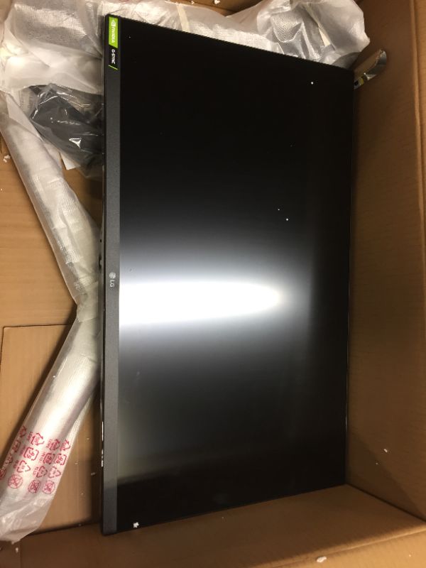 Photo 1 of LG 27GL83A-B 27 Inch Ultragear QHD IPS 1ms NVIDIA G-SYNC Compatible Gaming Monitor, Black
