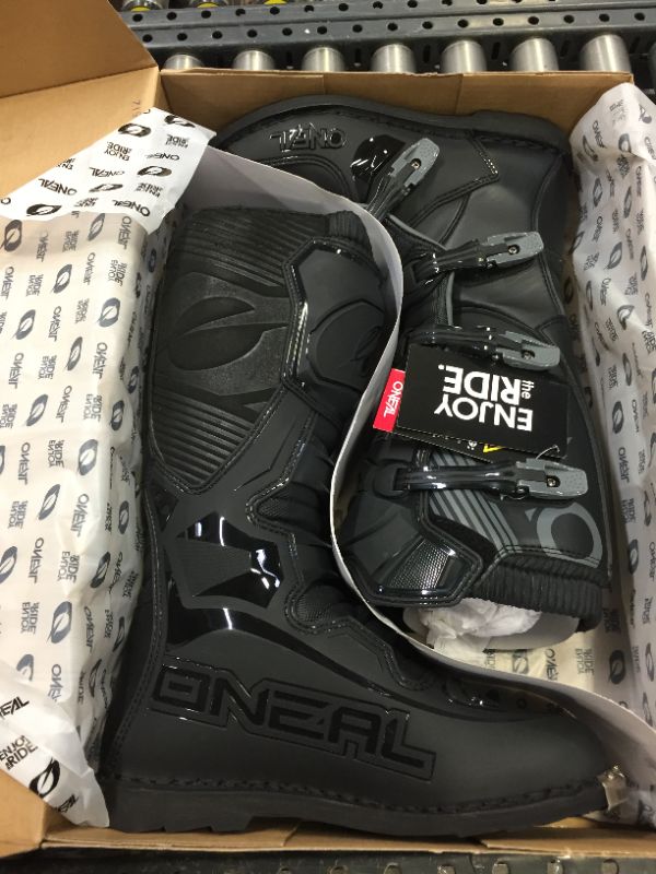 Photo 2 of Black Sz 13 O'Neal Racing Element BOOTS
