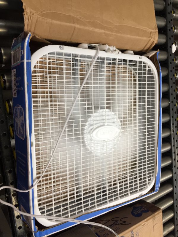 Photo 3 of 20 in. Air Circulating Box Fan with 3 Speeds