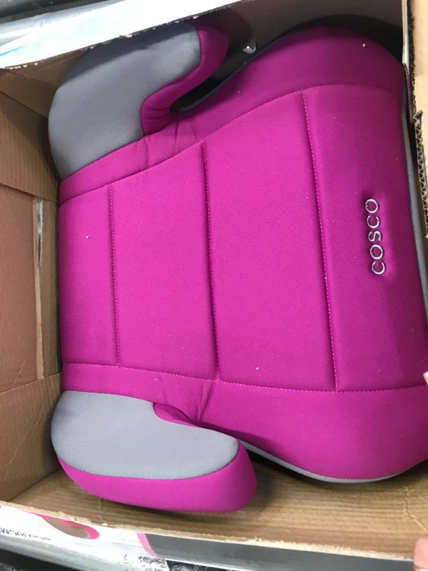 Photo 2 of Cosco Juvenile Top Side Booster Car Seat, Magenta
