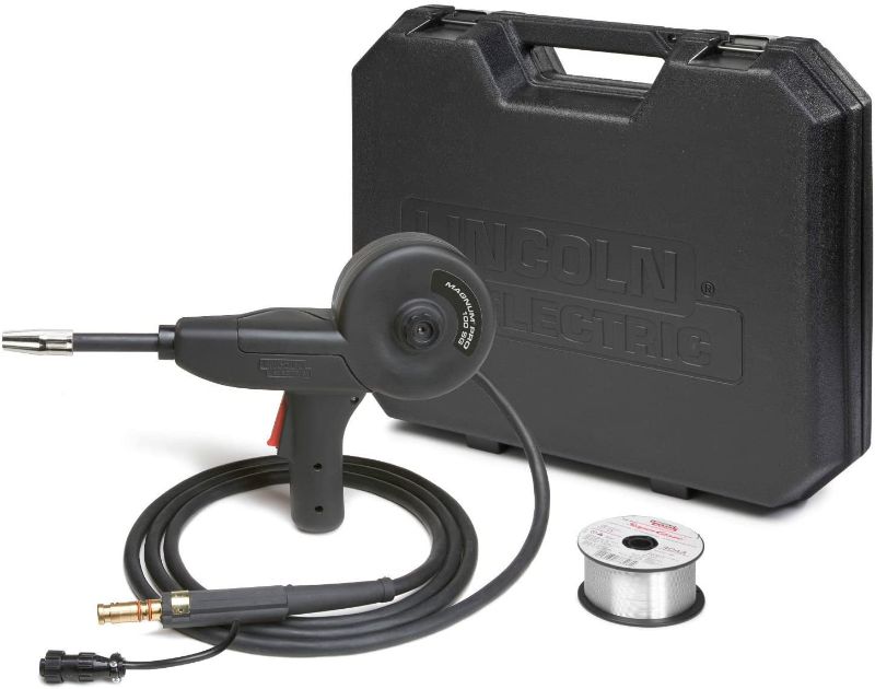 Photo 1 of UNABLE TO TEST, Lincoln Electric Magnum PRO 100SG Spool Gun - for Aluminum MIG Welding - Compatible with PowerMIG Machines - 10 FT Cable - K3269-1
