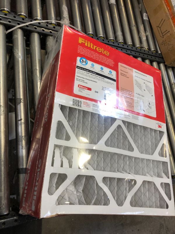 Photo 4 of damage-Filtrete Micro Allergen Defense Deep Pleat Filter, MPR 1000, 20 inch x