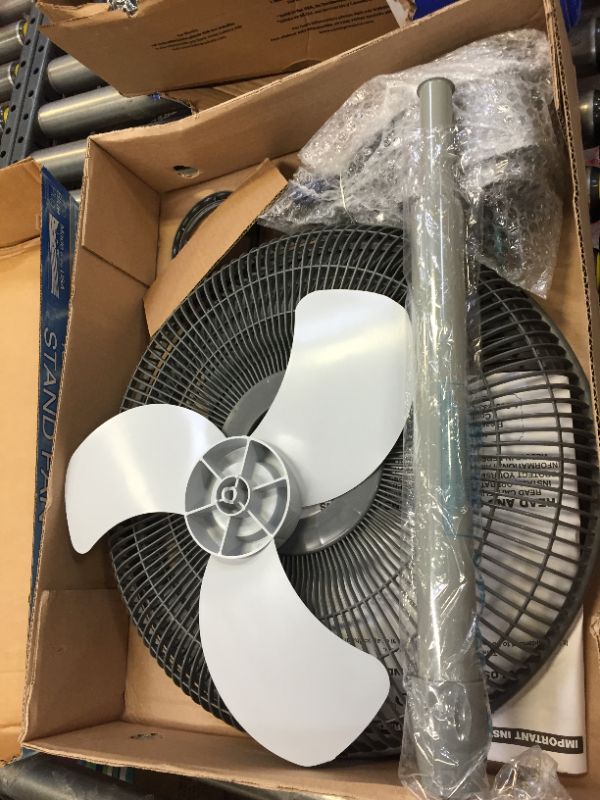 Photo 1 of Adjustable-Height 16 in. Oscillating Pedestal Fan