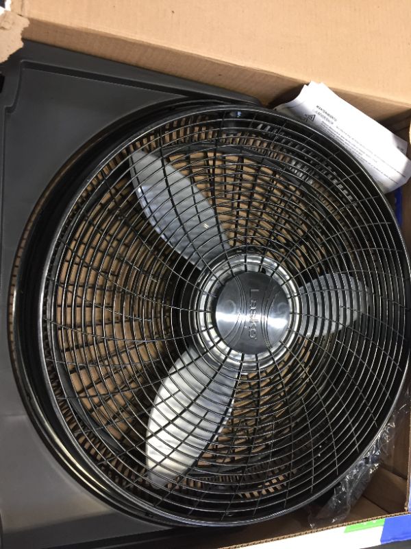 Photo 2 of 20 inch 3-Speed Air Circulator Floor Fan Fully Assembled Pivot Head Garage Shop
