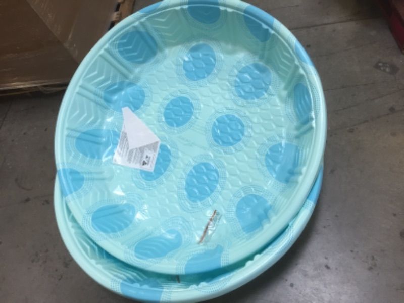 Photo 1 of -2 PACK-  43in SUMMER WAVES KIDDIE POOL