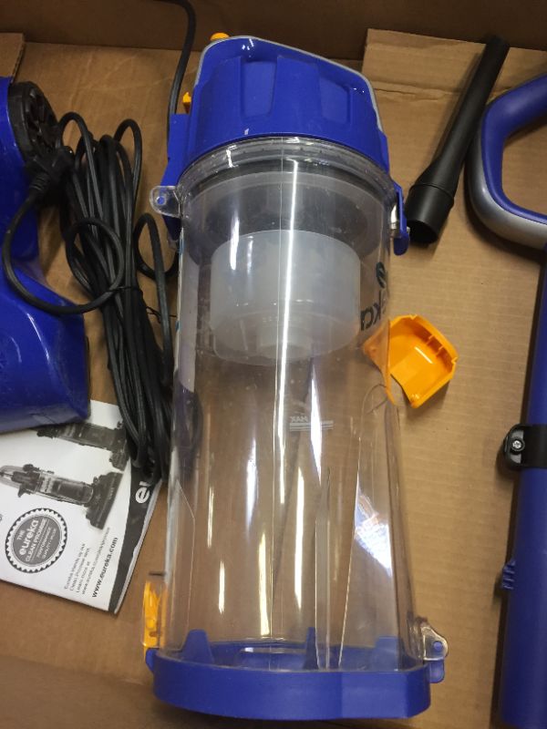 Photo 1 of eureka NEU182A PowerSpeed Bagless Upright Vacuum Cleaner, Lite, Blue
