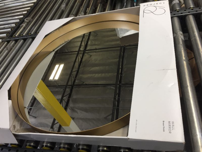 Photo 1 of 30" Flush Mount Round Decorative Wall Mirror - Project 62™
