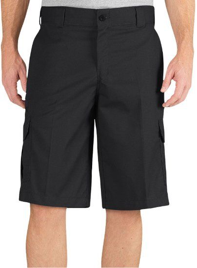 Photo 1 of Dickies Men's Flex 13 Relaxed Fit Cargo Shorts - Black Size 38 (WR557)
