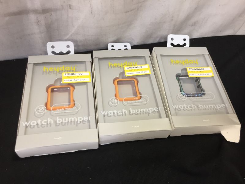 Photo 2 of heyday™ Apple Watch Bumper 3 pack various colors