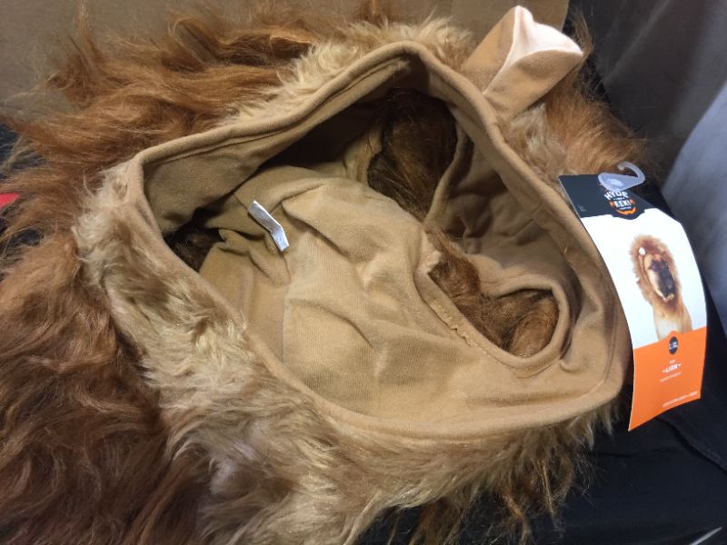 Photo 2 of Lion Ruff Dog Headwear - L/XL - Hyde & EEK! Boutique large xol