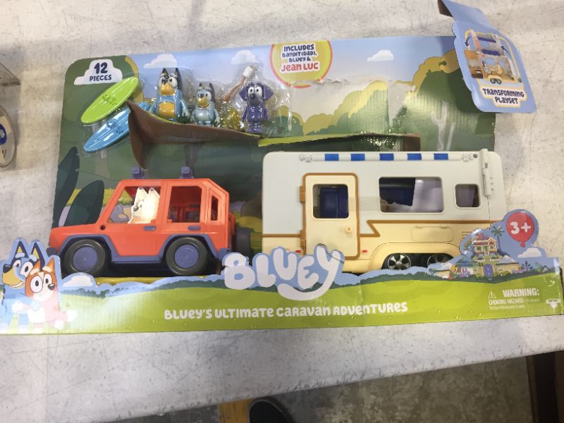 Photo 1 of  Bluey's Ultimate Caravan Adventures - Caravan Playset and 2.5-3" Figures