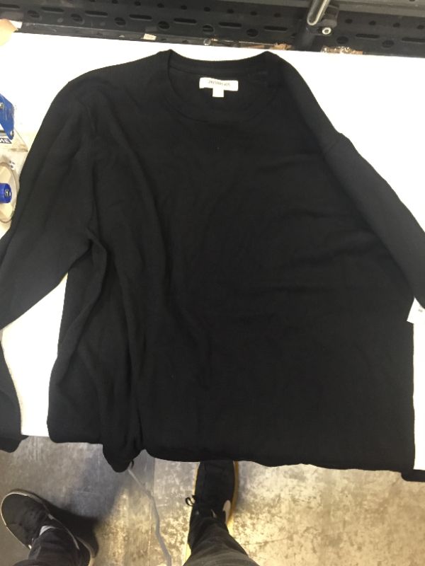 Photo 1 of Goodthreads Men's Merino Wool Crewneck Sweater, Black,, Black, Size X-large

