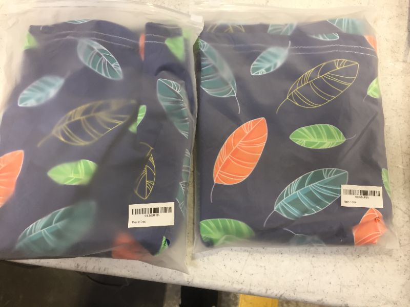 Photo 1 of Baby car seat Canopy by Seedlings Haven (Blue-Orange Leaves) 2 Pack 
