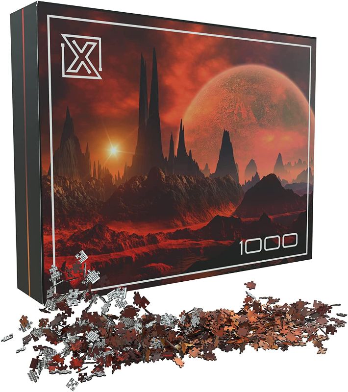 Photo 1 of XEULA : Extraterrestrial 1000 Piece Puzzle – Jigsaw Puzzles for Adults and Children – Challenging and Stimulating Puzzle Game – Jigsaw Puzzle for IQ Boost – 1000 Piece Puzzles for Adults 