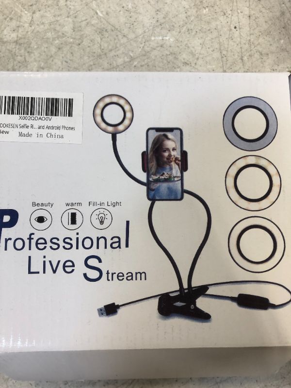 Photo 1 of Pro Live Stream Ring Light 