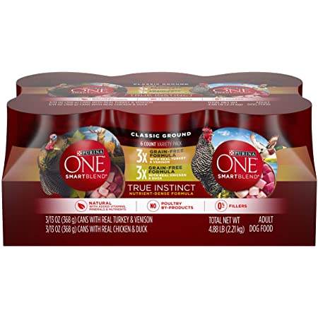 Photo 1 of (12 Pack) Purina ONE Natural, High Protein Gravy Wet Dog Food, SmartBlend Exp Nov 22
