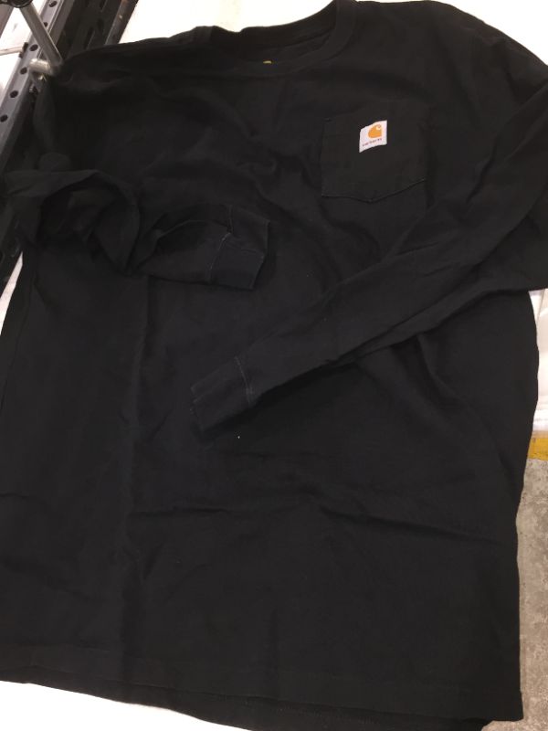 Photo 1 of CARTHARTT MENS BLACK SHIRT XL TALL