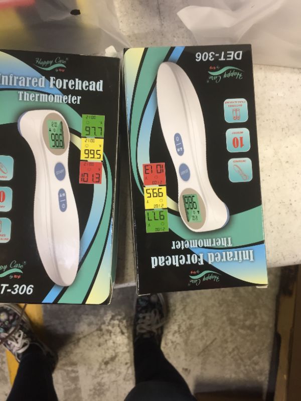 Photo 1 of 2 pack infrared forehead  thermometer